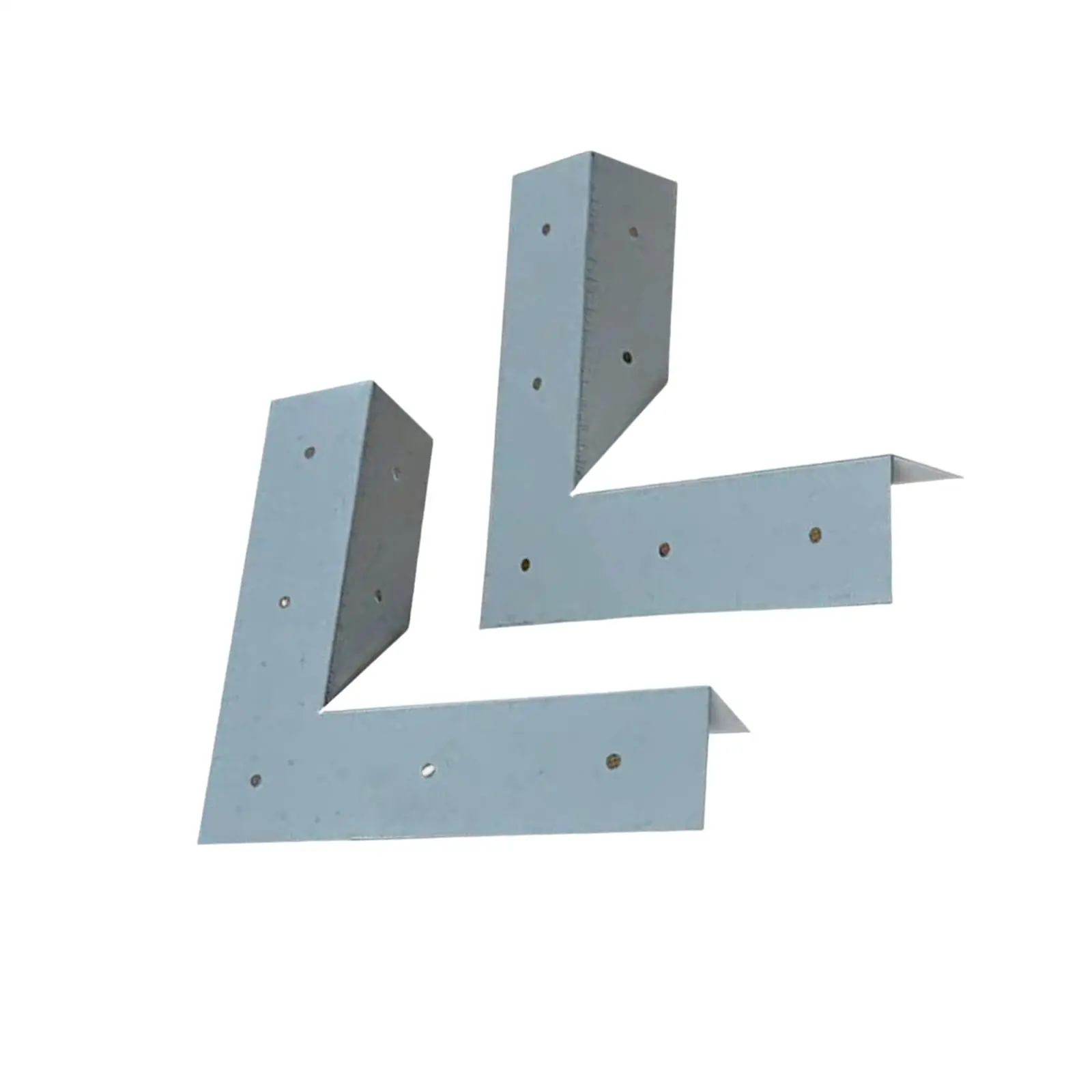 2 Pieces Angles Fixing hardware Furniture Repair Fittings Joint Fasteners Corner Reinforcement Brackets for Cupboard Wall Racks