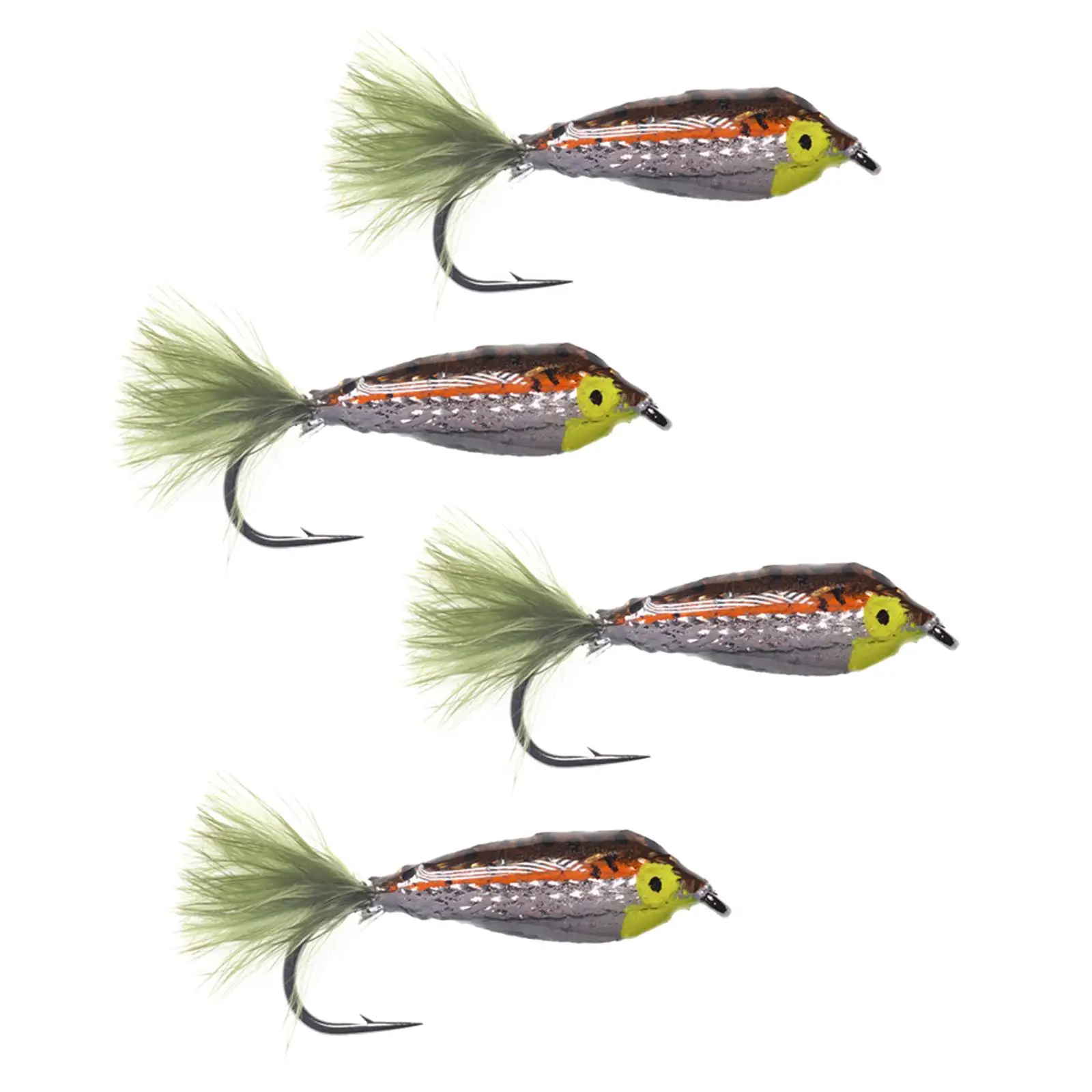walleye trout.... PREDATOR HAIR binding material fly fishing for pike perch 