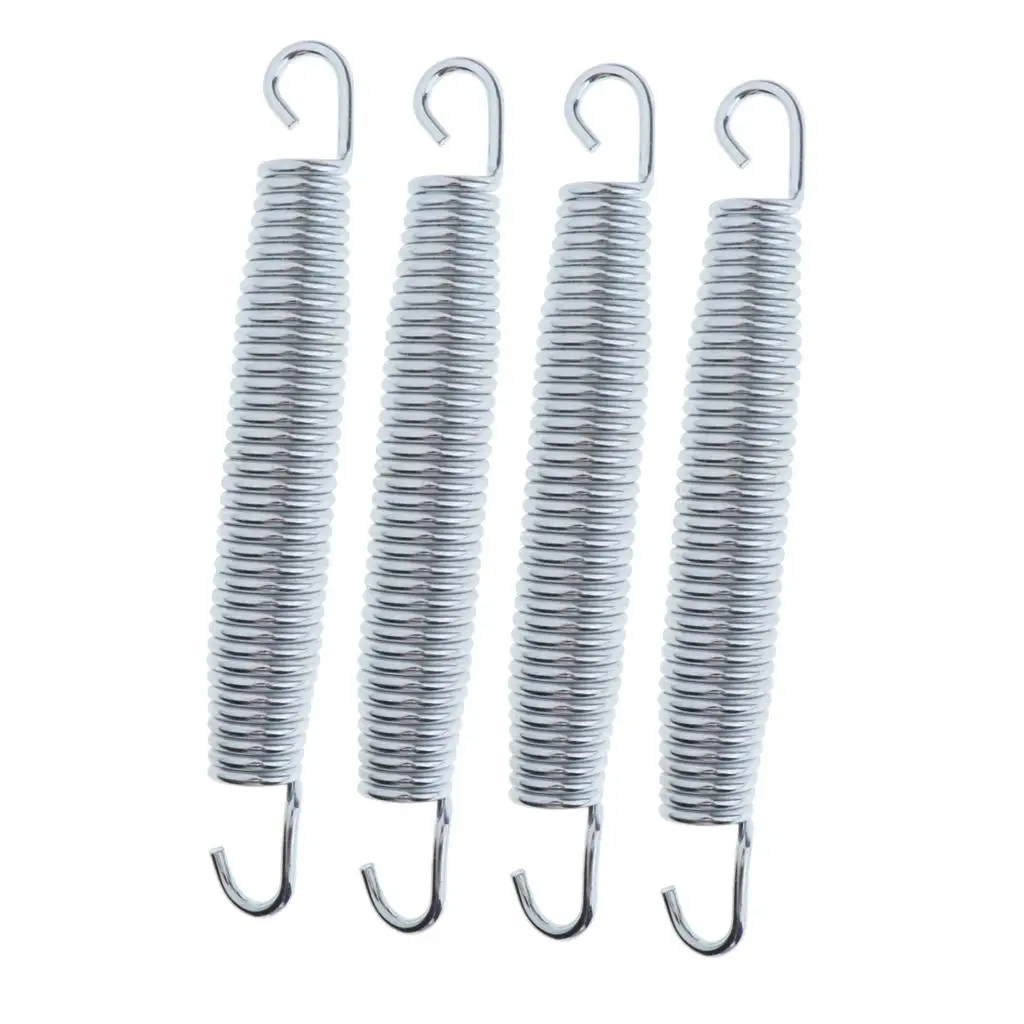 4 70# Carbon Steel Trampoline Springs with Zinc Plating, Replacement for , Upper-, 