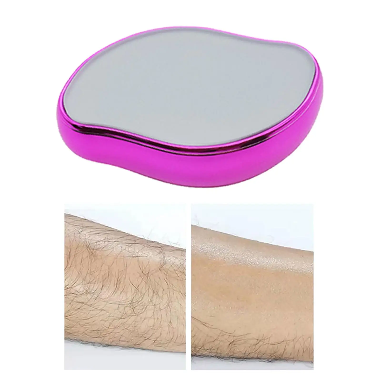 Hair Removal Epilators, Easy Cleaning Portable Easy to Use Exfoliation Reusable  Eraser, for Arm Back Leg  Men