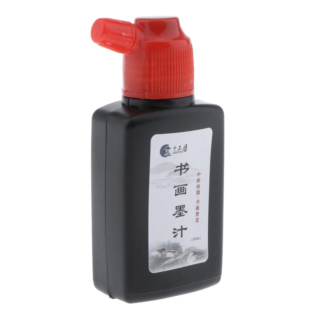 Sumi Ink Liquid Ink for Artisit Fountain Dip Pen Chinese Calligraphy Brushes
