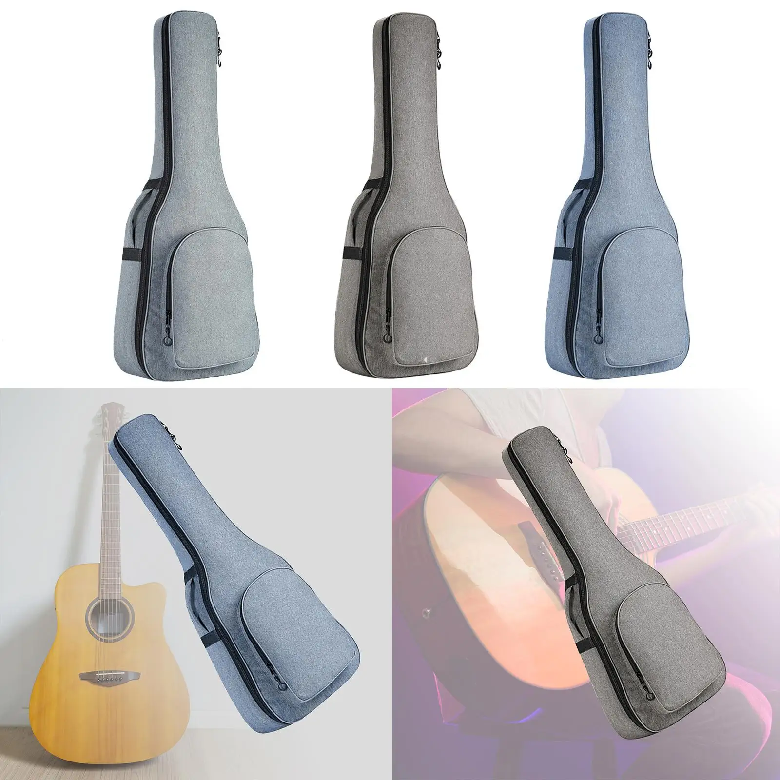 41 inch Guitar Case Heavy Duty Durable Bag Holder Extra Thicker for Guitar Accessories