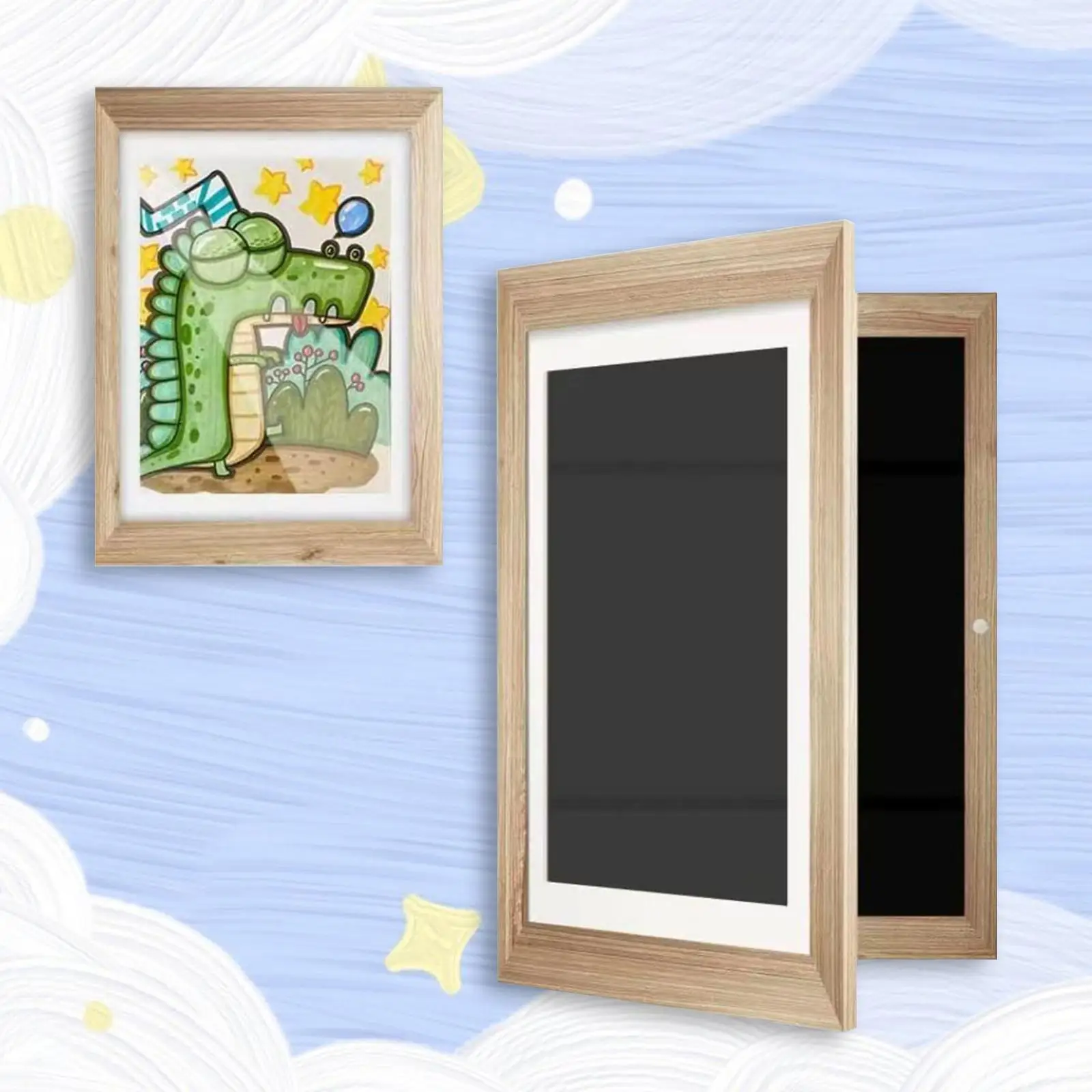 Frame Display Storage Picture Frame Changeable for Schoolwork Collectibles