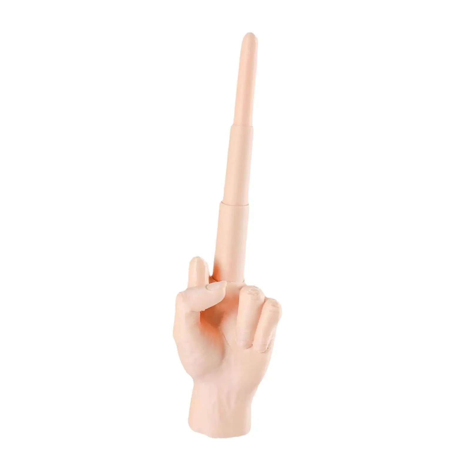 Middle Finger Novelty Toys Decoration Telescopic for Birthday Funny Gifts