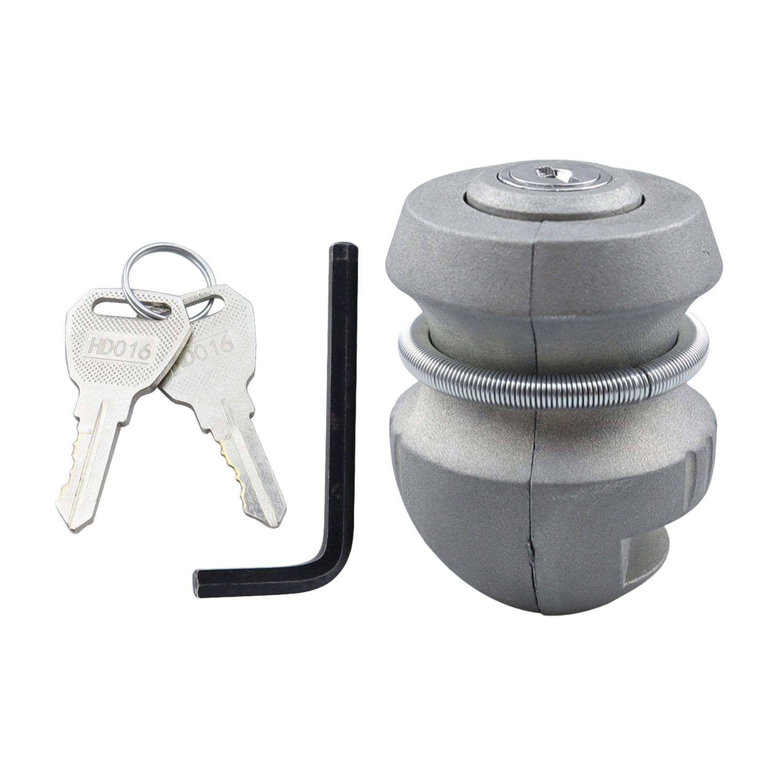 Trailer Part Coupling Lock Practical Metal Trailer Lock Hitch Ball Lock Ball Lock Trailer Lock for Premium High Performance