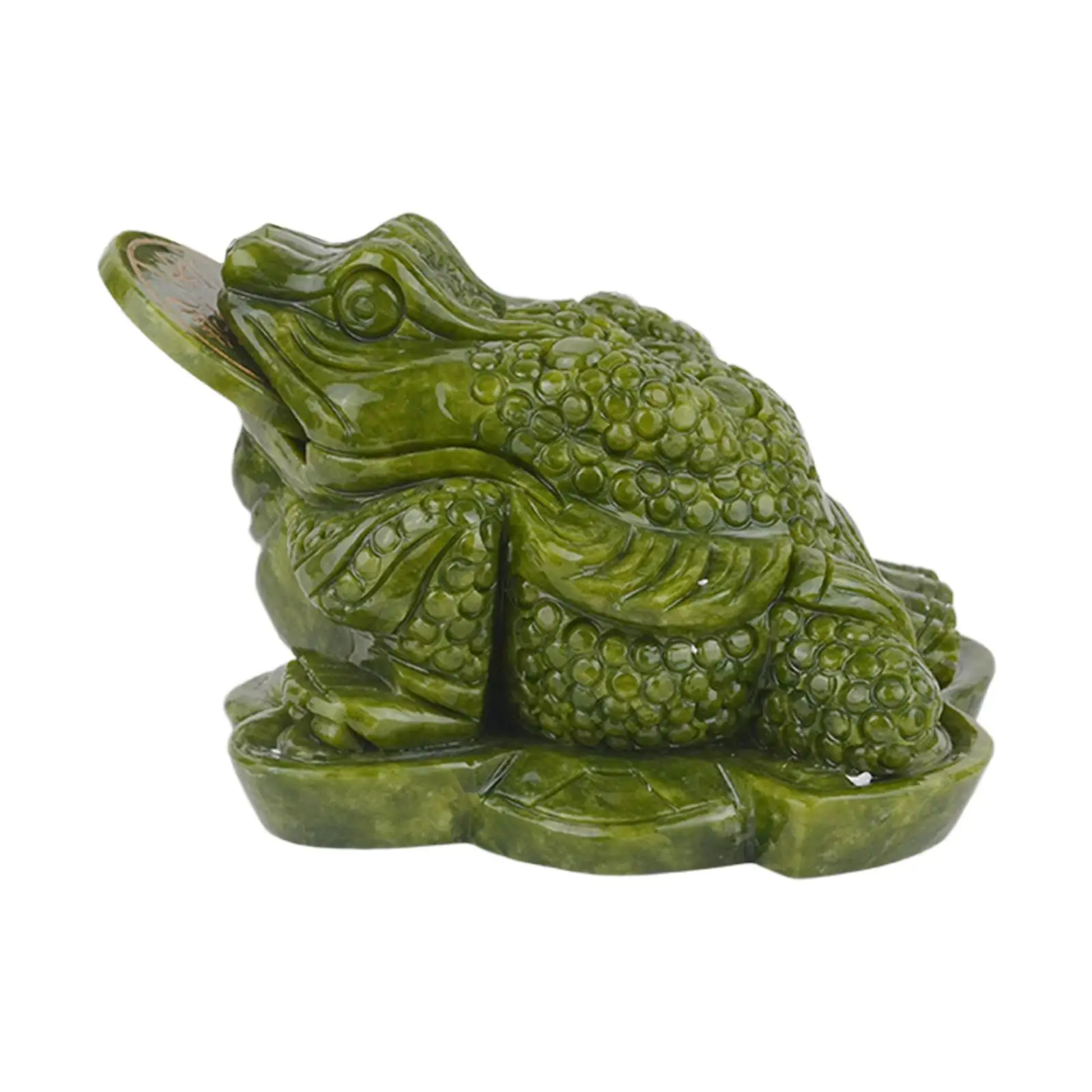 Feng Shui Ornament Chinese Toad fortune Small for Shop Office Desktop Decor