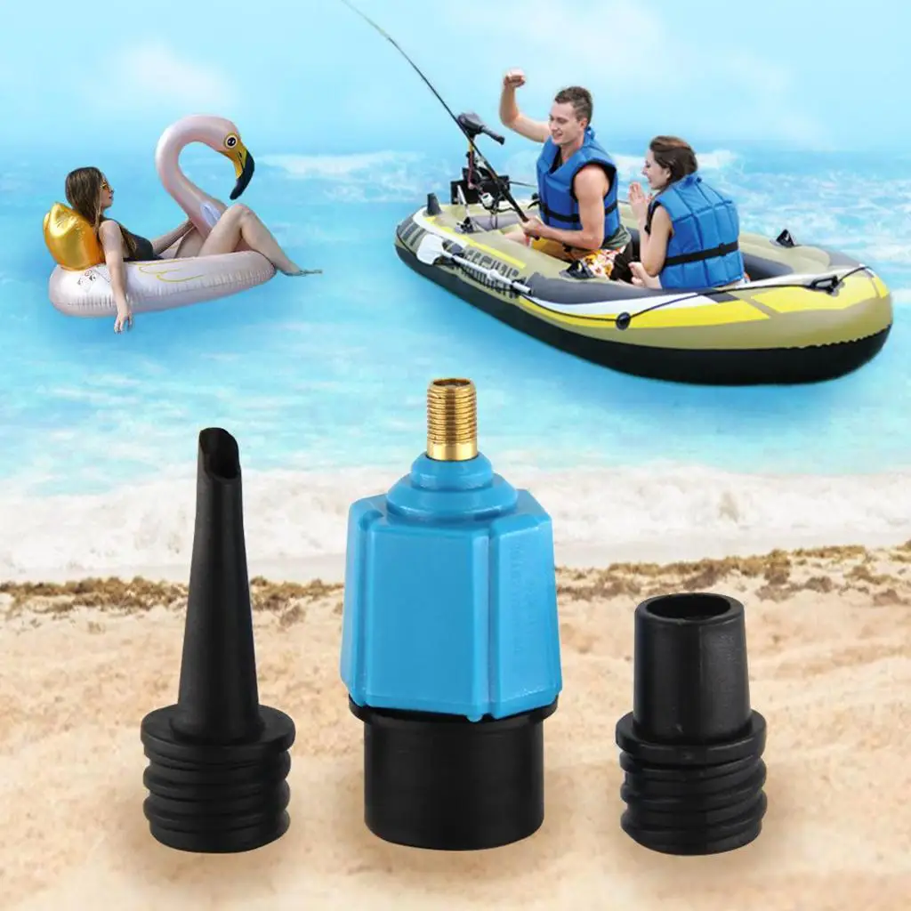 SUPs Pump Adapter Hose Connector Inflatable Boat Canoe Airbed
