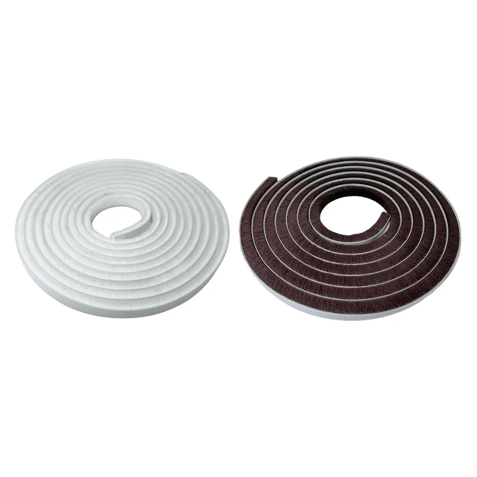 Weather Stripping Dustproof Insulation Soundproofing Brush Seal Weatherstripping Sealing Tape for Sliding Doors Wardrobe