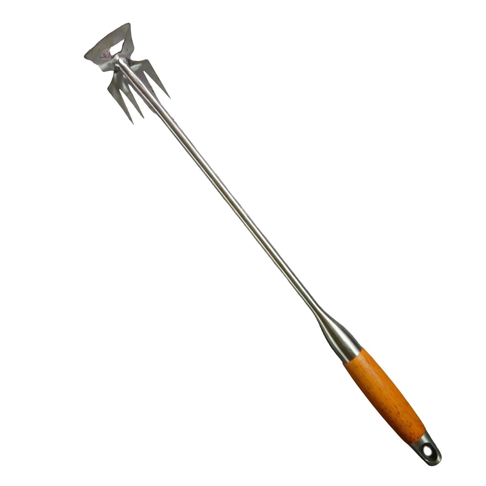 Hand Weeders 5 Tines Digging Tool Lightweight Multifunctional Weeder for Farm Weeding Remover Tool for Lawn Loose Soil Backyard