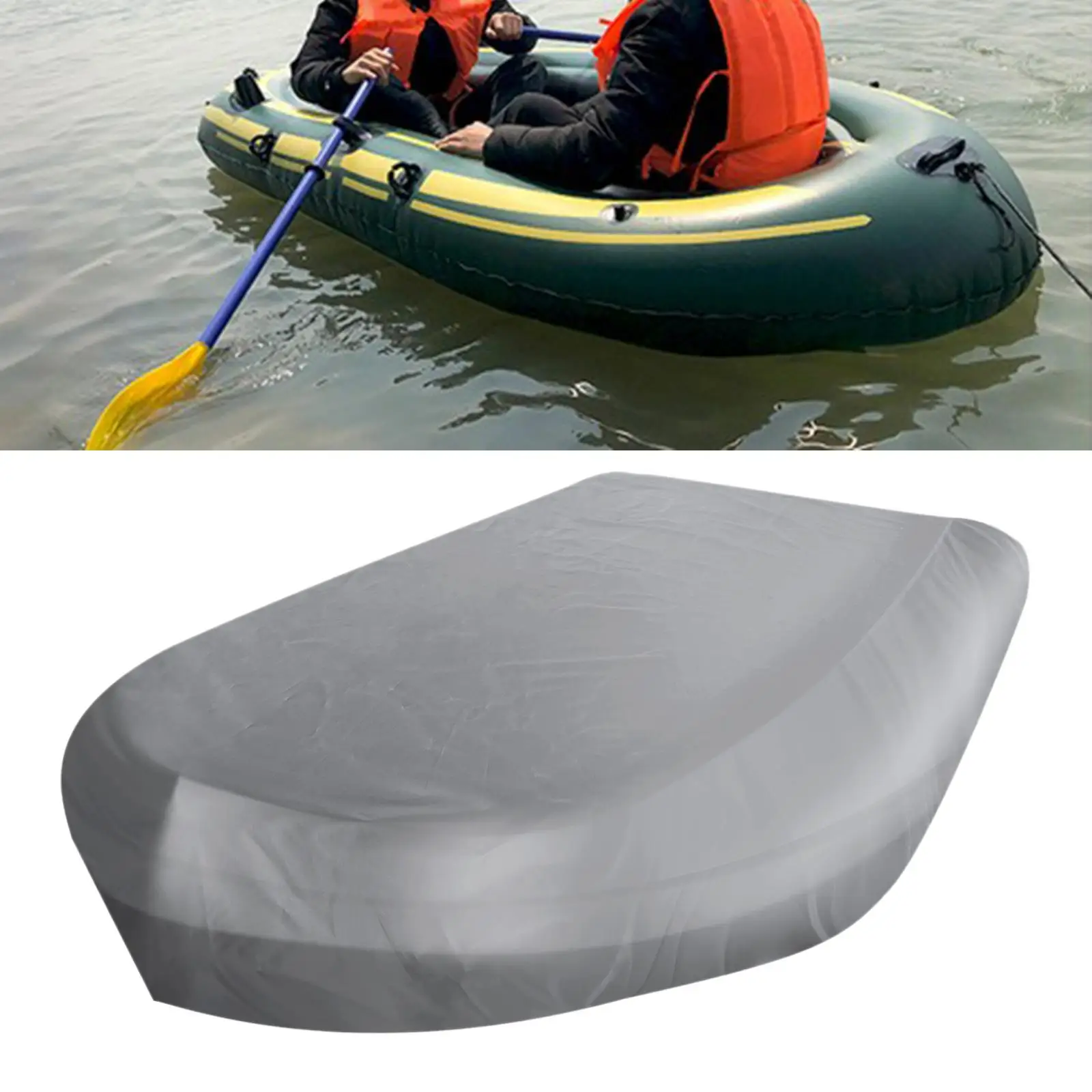 Marine Boat cover rains Resistant Kayak Boat Cover for v shape Inflatable Boat 520x210x46cm