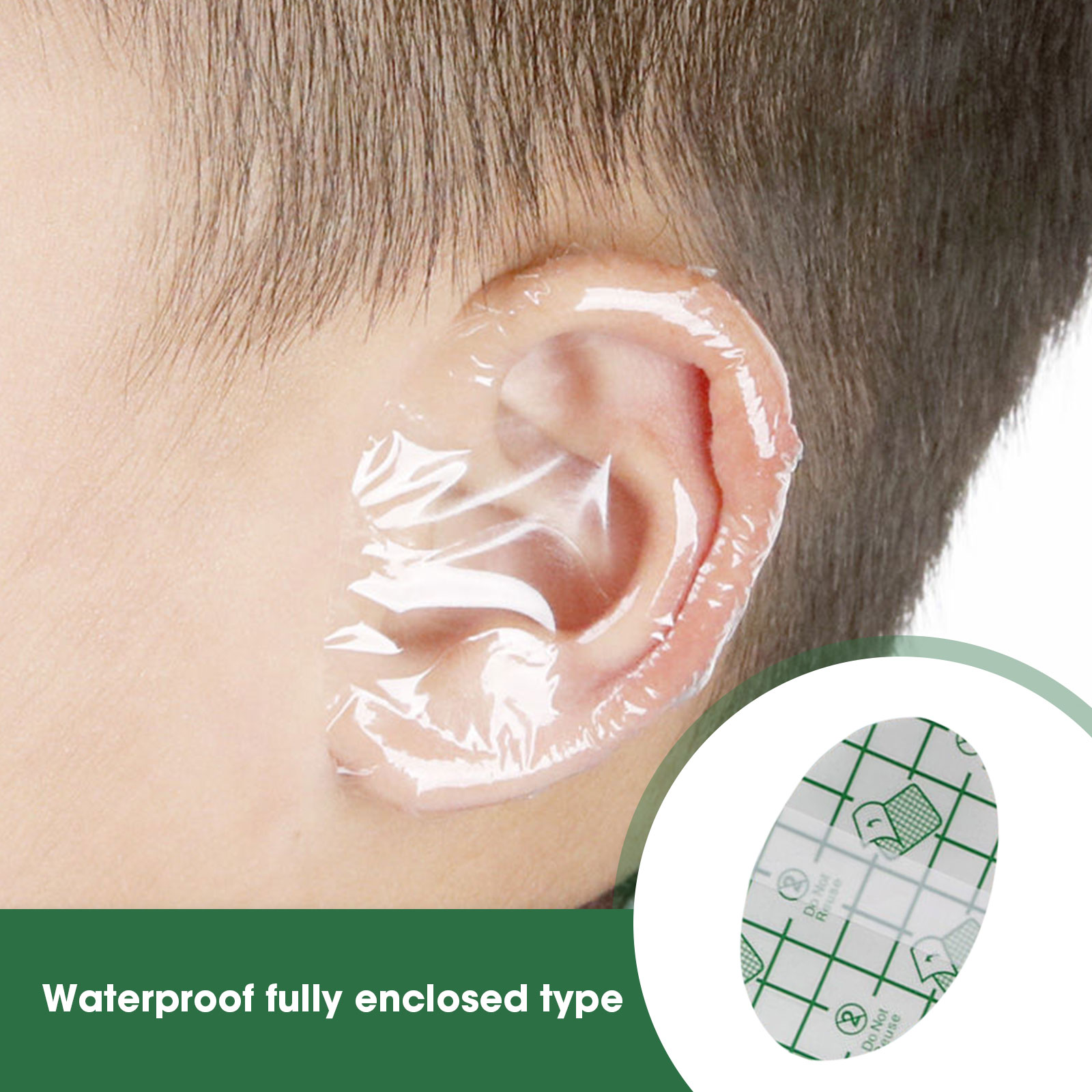 Best of 20pcs Plastic Waterproof Ear Protector For Baby Swimming Cover Caps Salon Hairdressing Dye Shield Protection Shower Cap Tool Reviews & Tips