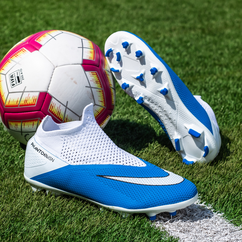 Herenlaarzen, hoge antislip-grastrainingsvoetbalschoenen voor kinderen, ultralichte grote sportschoenen_voghion.com