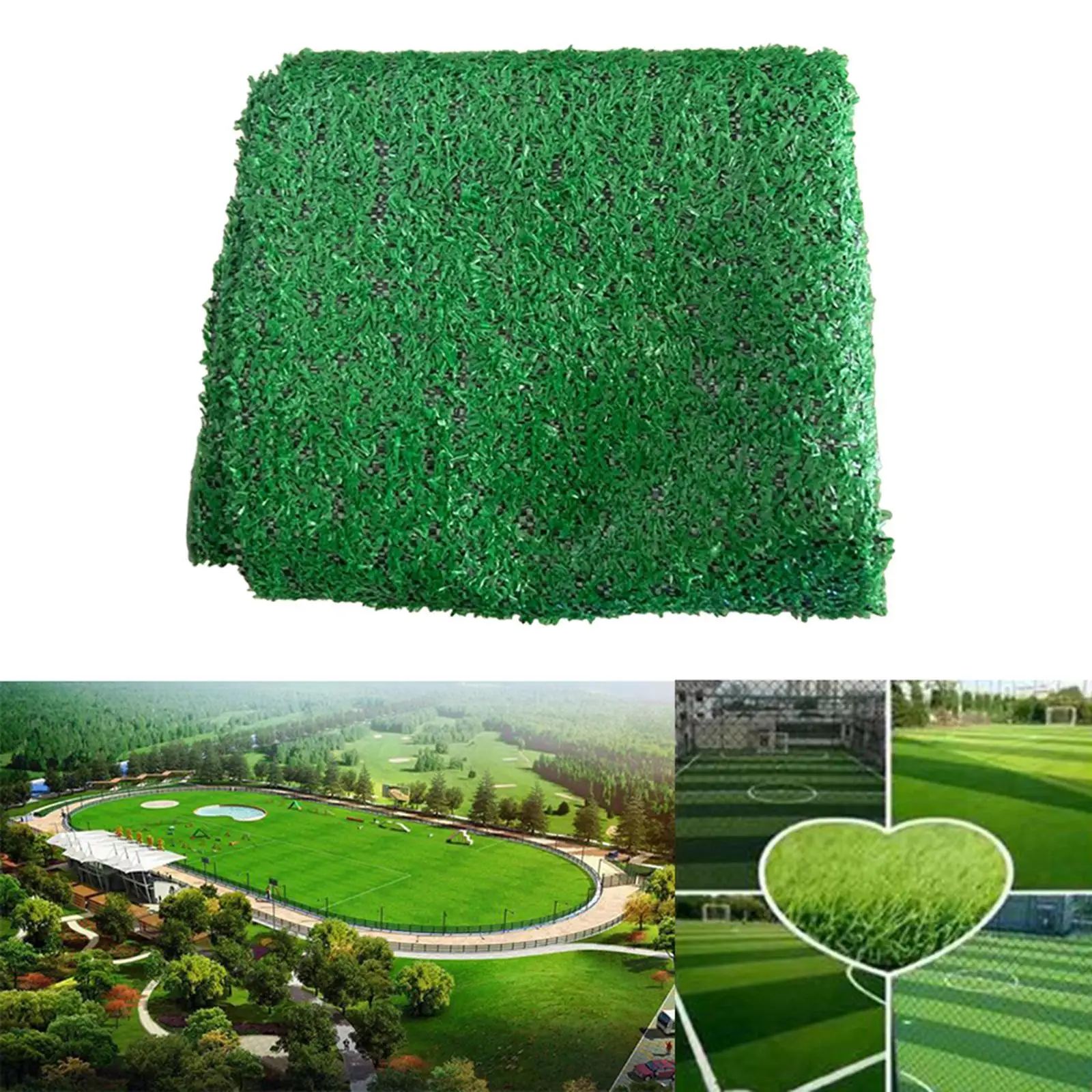 2/1Mx 1M Artificial Grass Turf Synthetic Grass In/ Outdoor Garden