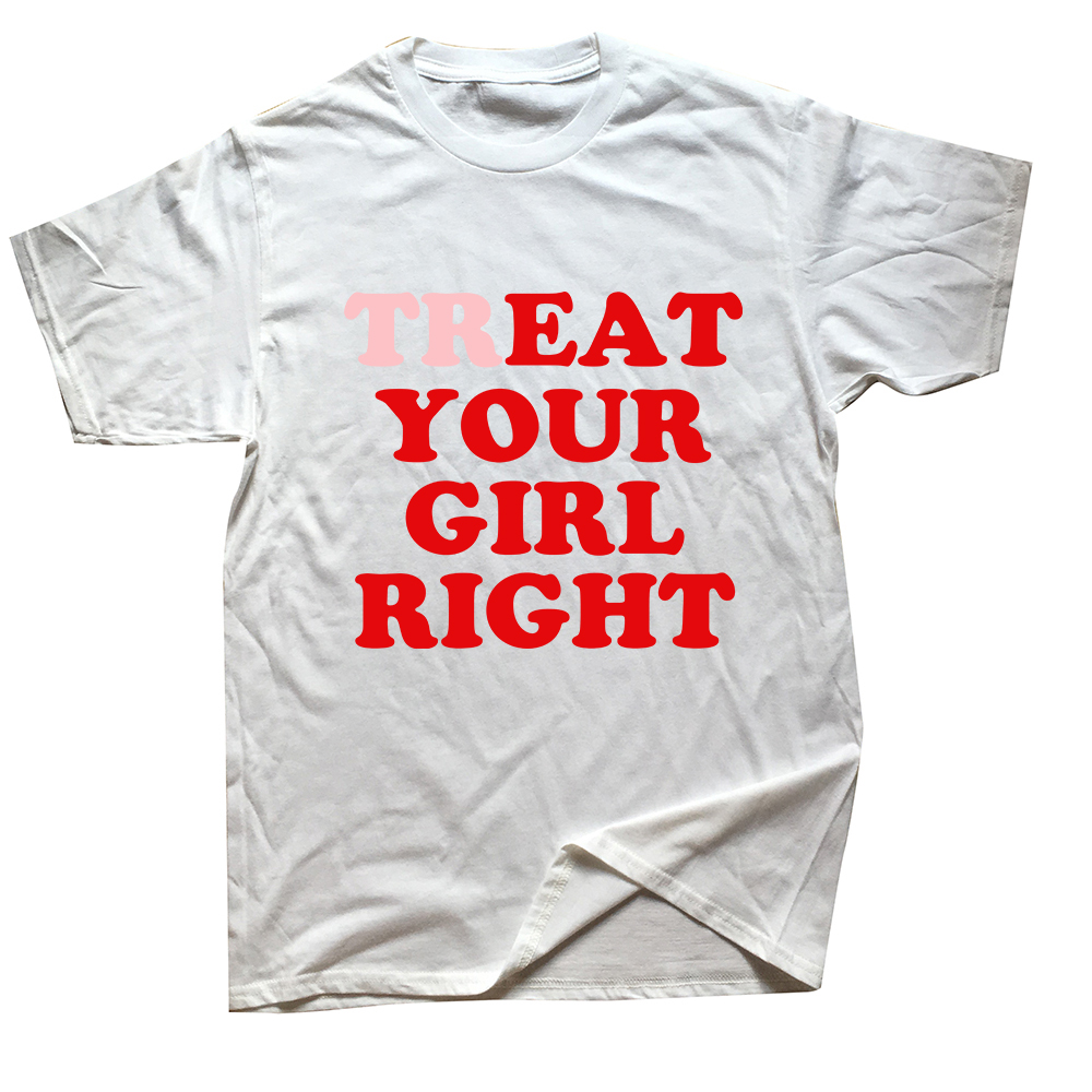 Behandeln Sie „Eat Your Girl Right“, lustiges Zitat für Erwachsene, Witz, T-Shirts, Sommer, Baumwolle, Streetwear, kurzärmelig, Geburtstagsgeschenke, T-Shirt für Männer – Detail 3