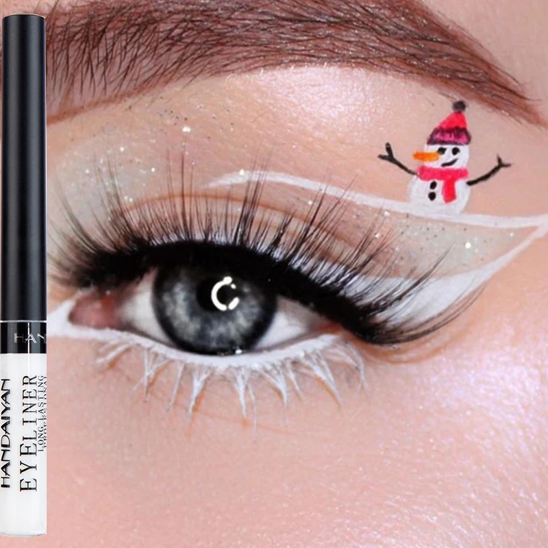 Best of 12 Colors Colorful Liquid Eyeliner Pen Waterproof Long-Lasting Big Eyes Makeup Smooth Quick-drying Women Cosmetics Beauty Tools Reviews & Tips - Image 2