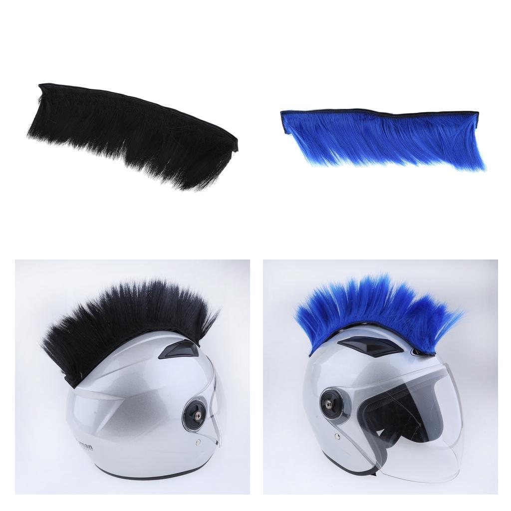 2pcs Motorcycle Skinhead  Punk    Costumes Hairpiece