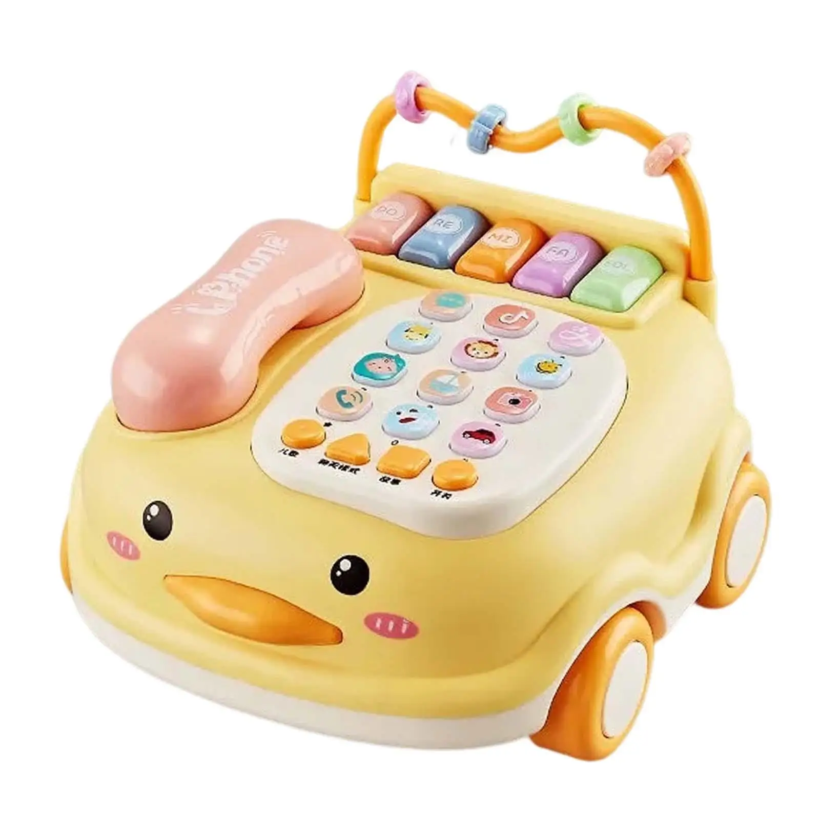 Montessori Toy Baby Musical Toy Early Learning Toy Baby Phone Toy for Creative Gift Early Education Gift Children 3 Years Old