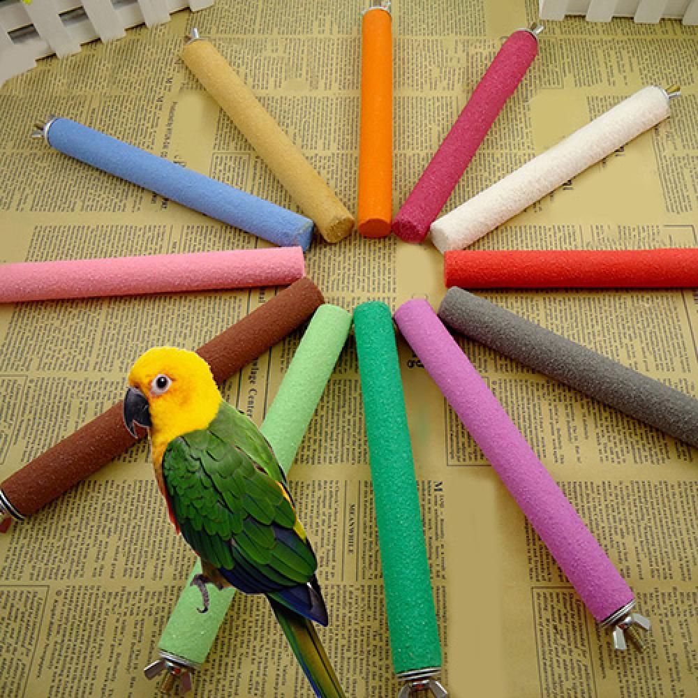 Title 1, Bird Toy Toy Wood Parrot Cage Rough Surface Paw...