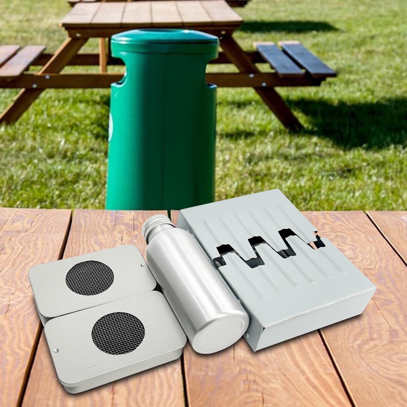 Alcohol Camping Stoves set pockets Portable Stainless Steel Picnic Tool Backpack DIY Alcohol Heater for Cooking Barbecue Camping