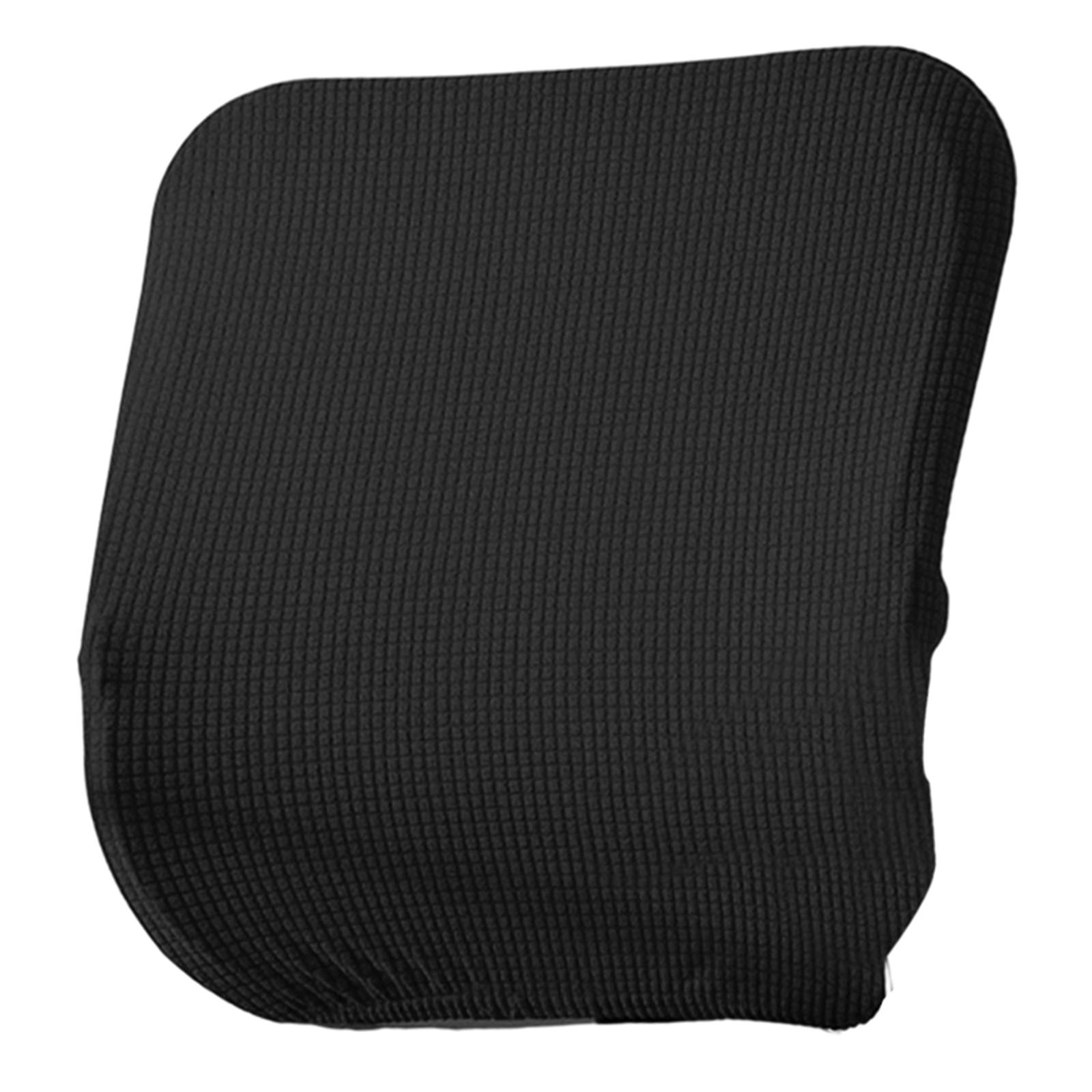 Chair Seat Slipcover Stretch Square Washable Waterproof Polyester Backrest Cover for Furnishing Decor Computer Chair Birthday