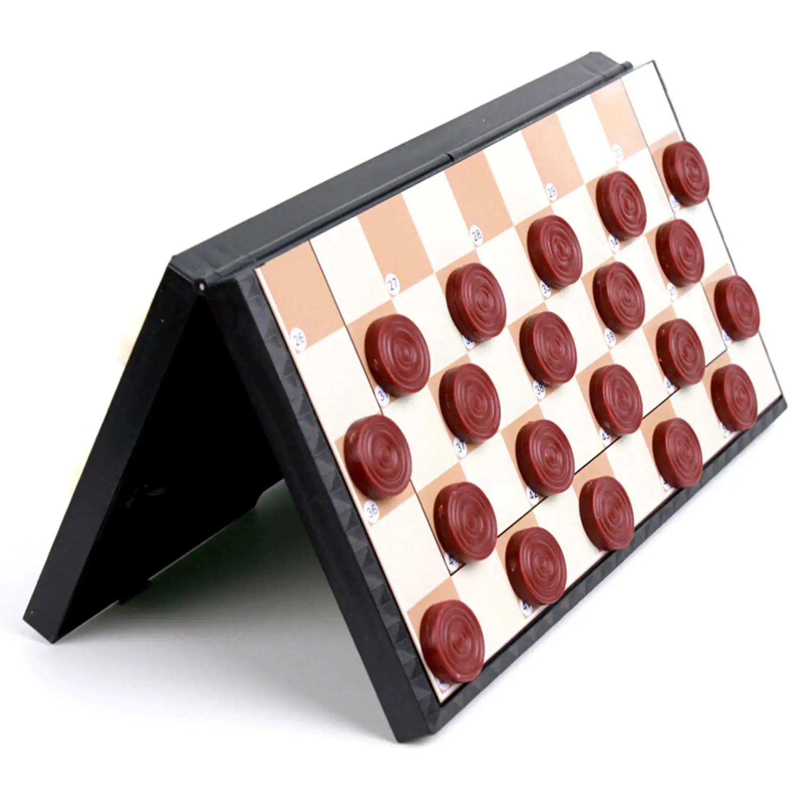 High quality Checkers Board Game Set Educational Toys Traditional for Kids