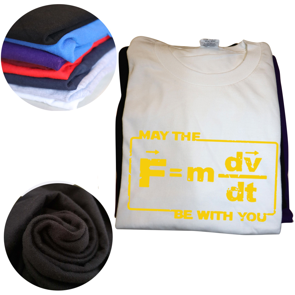 Neuheit Kann Die Kraft Stern Gleichung Lustige Raum Physik Humor Wars T Shirt Baumwolle Streetwear Kurzarm Geburtstag Geschenke T-shirt – Detail 4