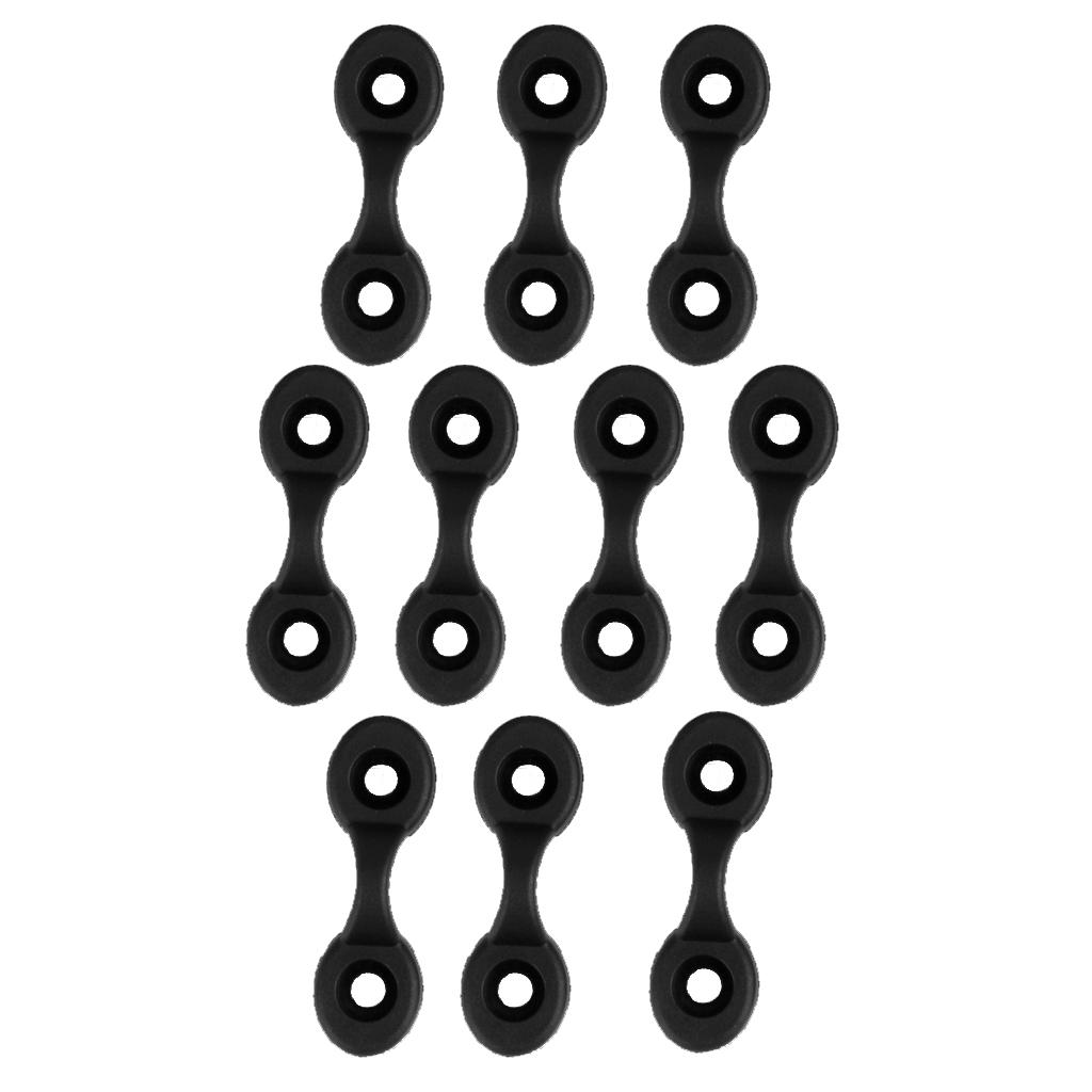 10Pcs/Set Marine Pad Strap Eye Deck Loop for Boat Canoe Kayak Fishing