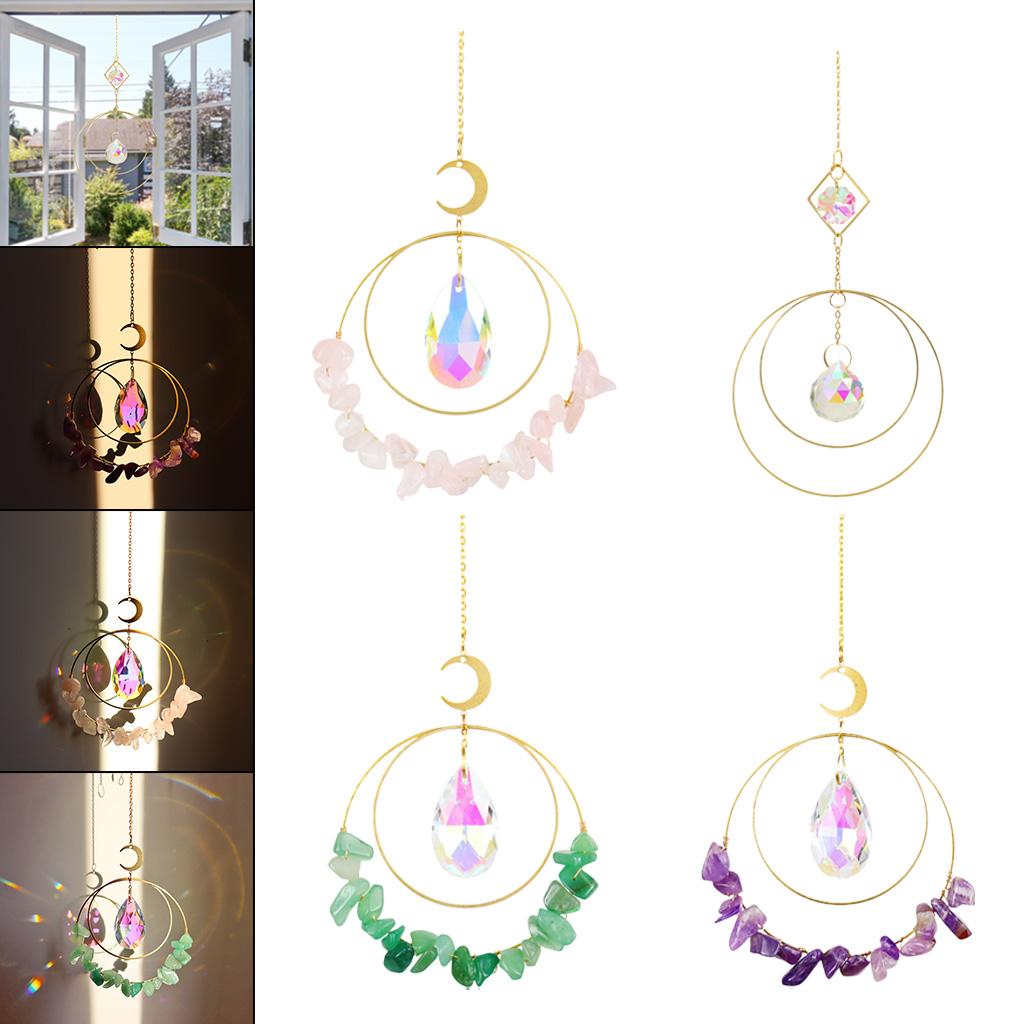 Crystal Chandelier Bead Ball Pendants Hanging  Prisms for Wedding Gift, Indoor Outdoor Decor