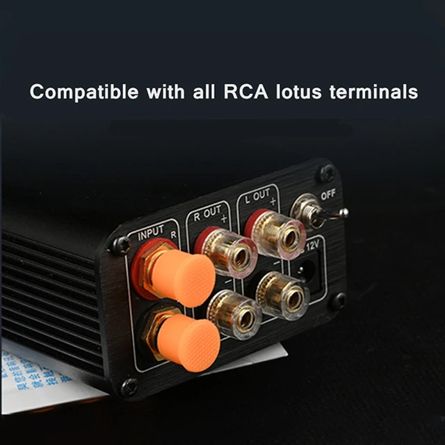 Conector RCA de alta calidad 4 PIEZAS 4x para altavoces RCA