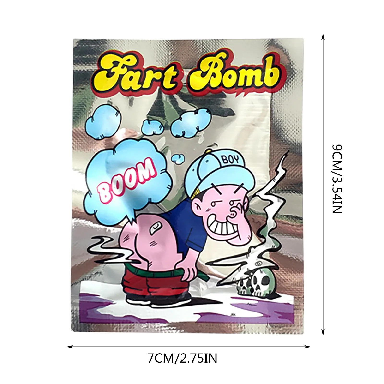 2、10、20pcs Fart Bomb Bags Stink Bomb Novelty Gag Prank Nasty Joke Bags I0W8 