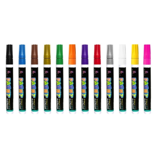 Tire Marker Pens For Car Tire Lettering, Waterproof Permanent Oil