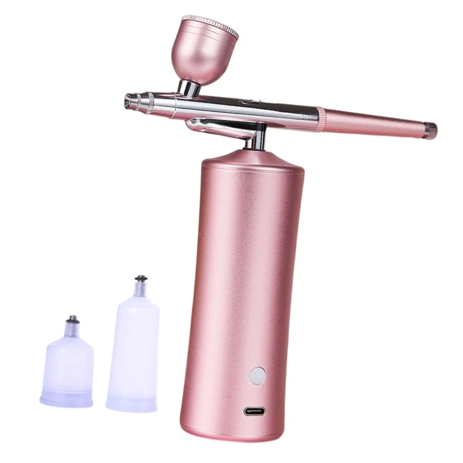 Air Brush Kit Portable with Compressor Rechargeable for Nail Art Home Women