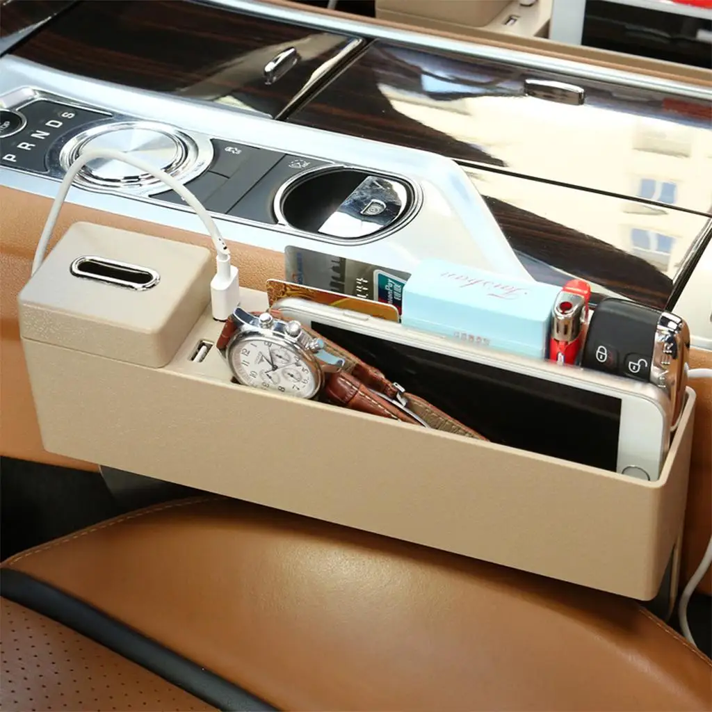  Slit  Storage Organizer CaddyPhone Holder Box