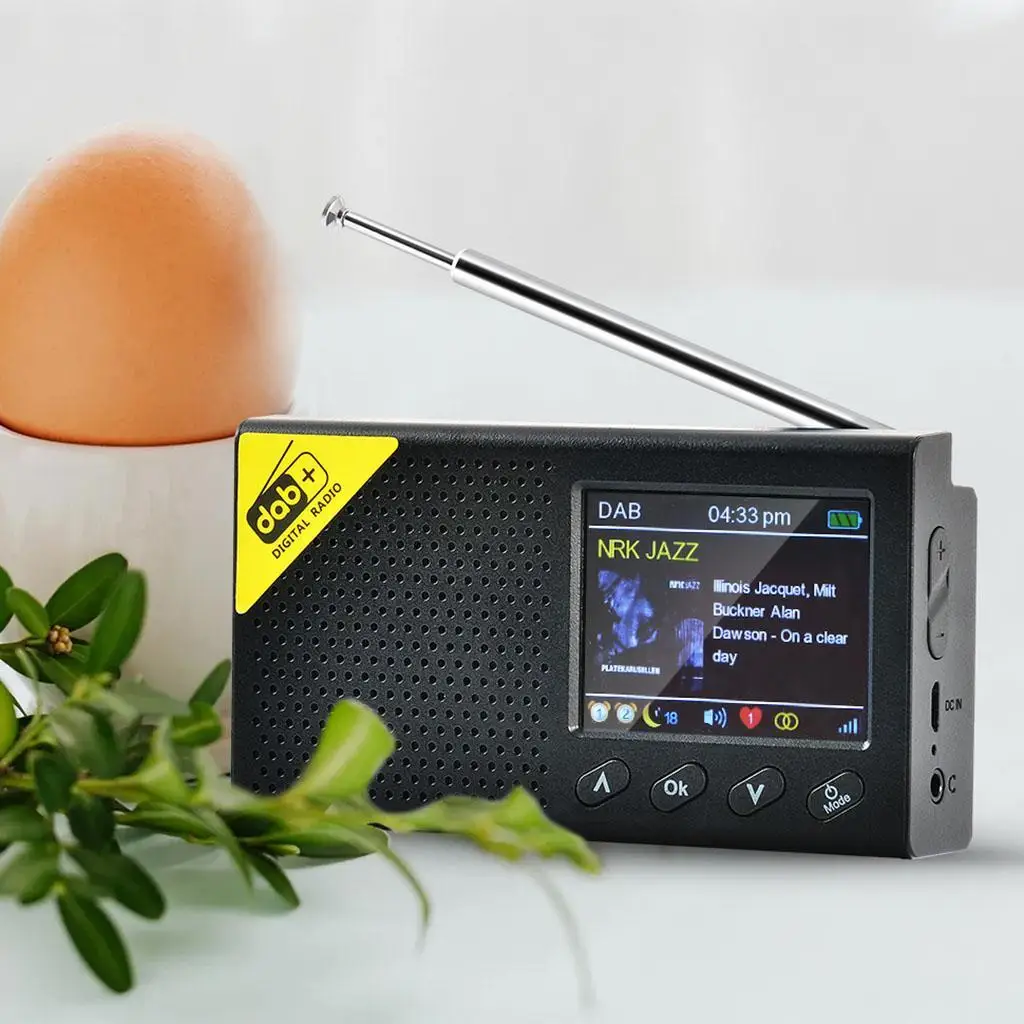 Portable Stereo Portable Radio,Rechargeable Battery, Headphone 