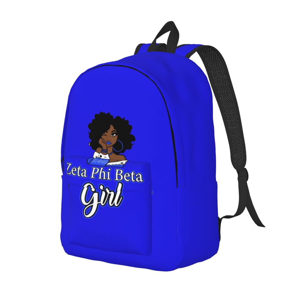 Moda Bookbag para a Escola Colégio Zeta Phi Beta Sorority Bags