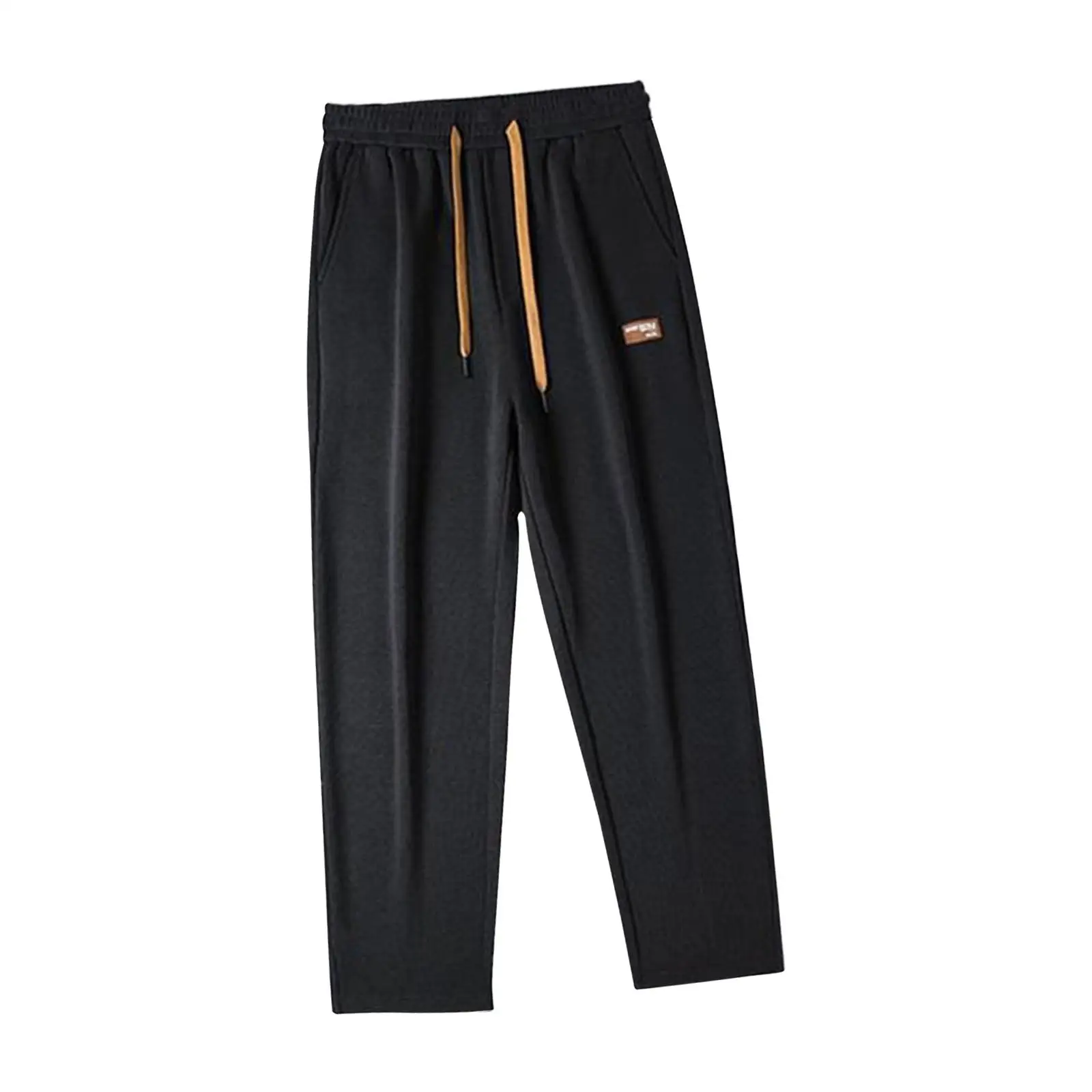 Men Sweatpants Trousers Loose Fit Sports Casual with Pockets Straight Pants for Running Cycling Jogging Hiking Driving