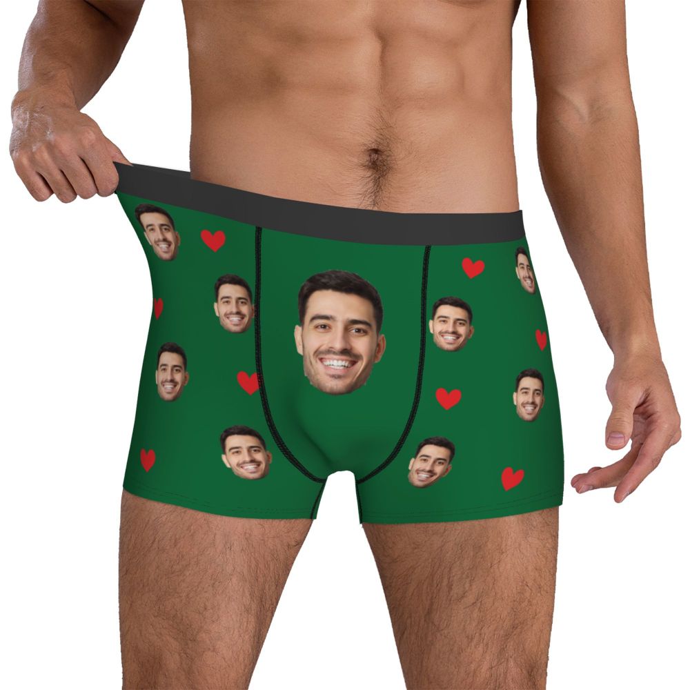 Title 28, Cuecas boxer personalizadas para homens, presen...