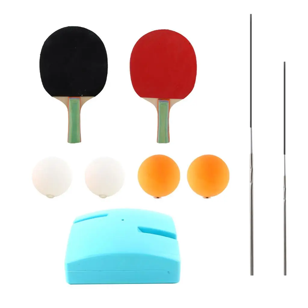 Table Tennis Training Equipment Trainer, Fixed Shaft Backbound Machine for 