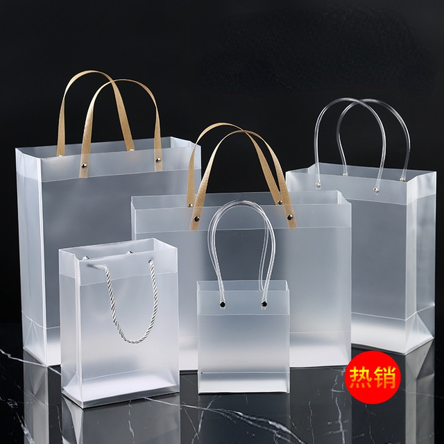 Decorative plastic deals gift bags