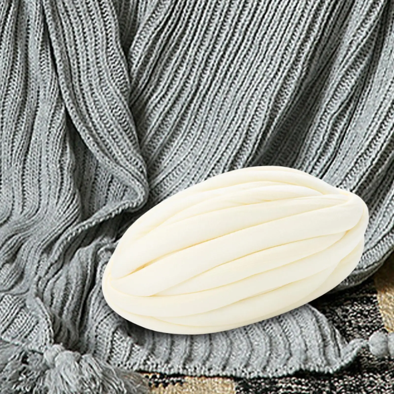 Chunky Wool Yarn Super Bulky Giant Wool Yarn Hand Knit Yarn Arm Knit for Crocheting Knitted Blanket Mat Scarf Sweater Blanket