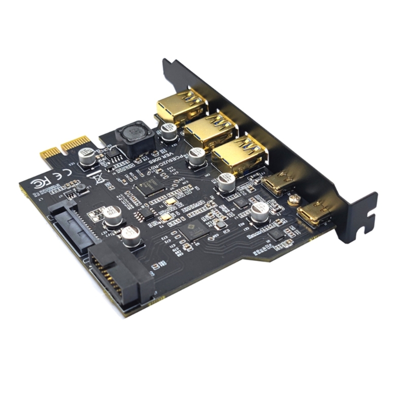 conveniente - Placa PCI Express USB 3.0 com cabeçalho 19PIN