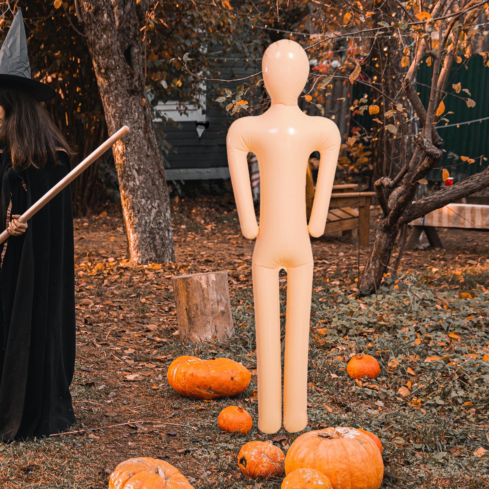 Description Picture 3 of itemInflatable Mannequin Prop Display Model 4.9ft Full Body Fake to Dress up Woman Inflatable Body Form DIY Halloween Decorations