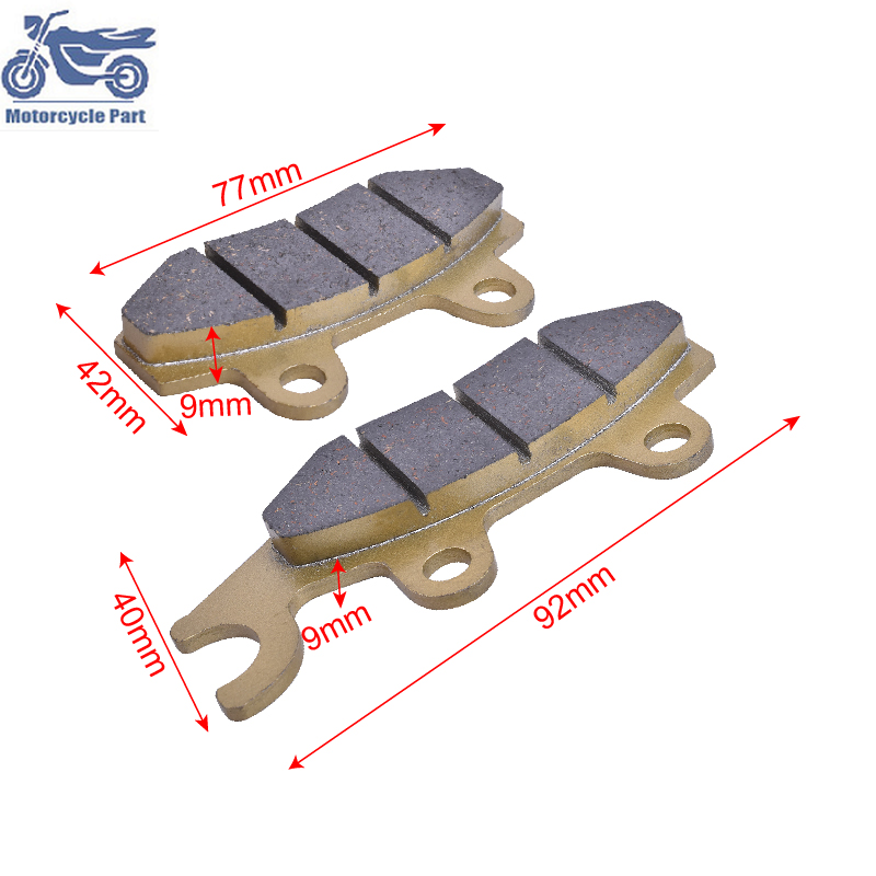 Bremsbeläge Für KAWASAKI Ninja 125 250 250R SL 300 400 Z125 Z250 BX250 Z300 ER300 Z400 EX250 EX300 EX400 KLE300 KLE300 KLR650 – Detail 9