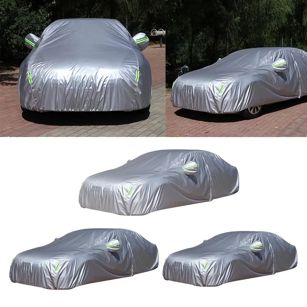 L XL XXL Sedan Car Full Cover Waterproof Protection