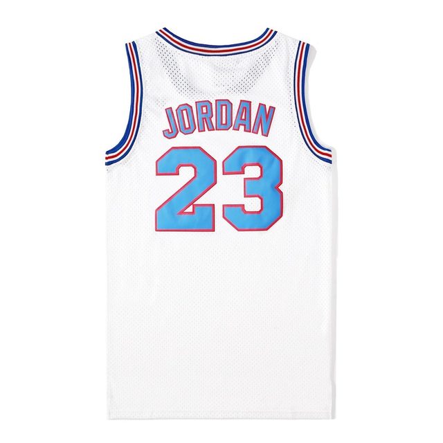 Space Jam Tune Squad Bill Murray #22 Jersey Stitched Authentic White Sz  Small S