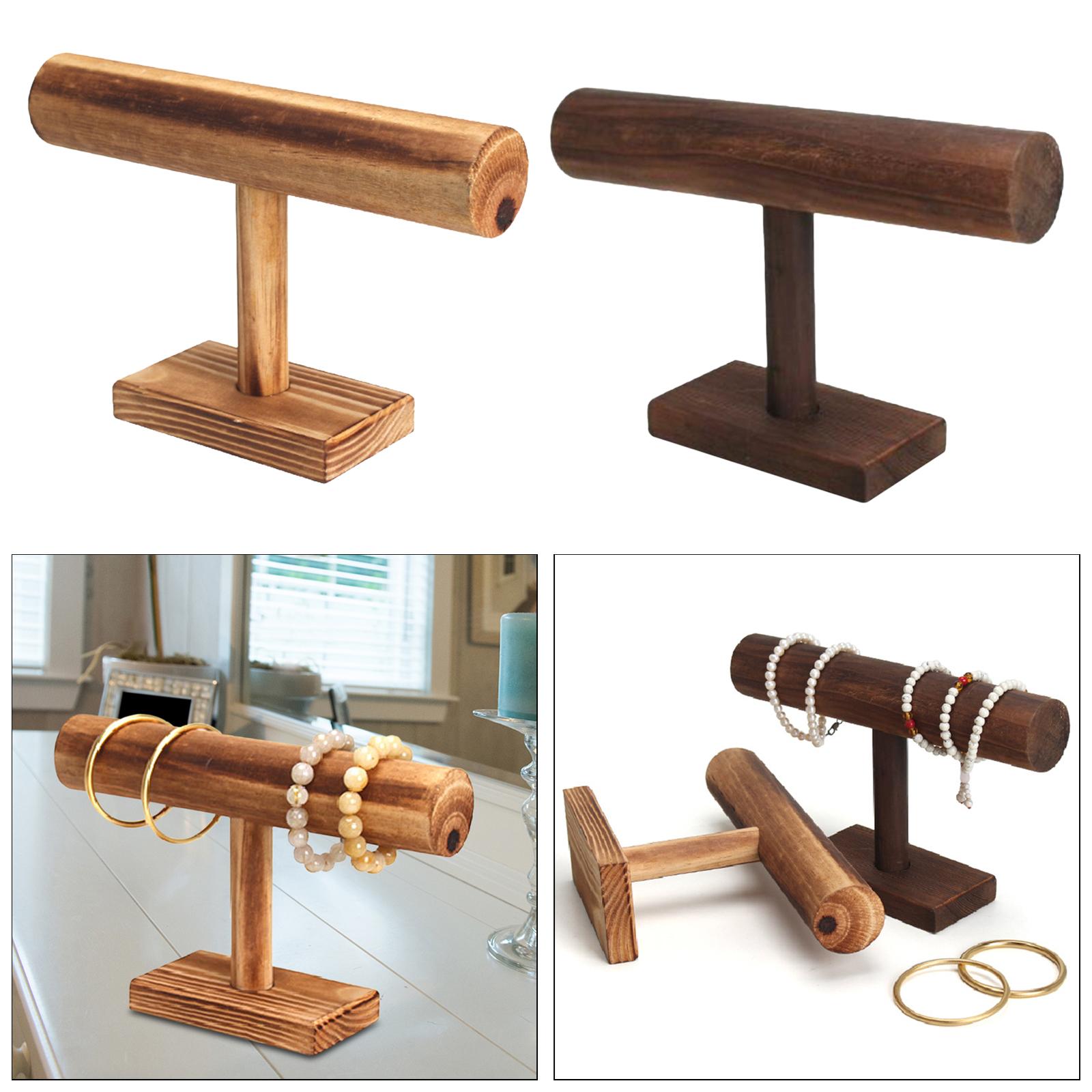 Freestanding Jewelry Display Holder Bracelet Display Stand Organizer Holder Showcase for Countertop Home Bedroom Tabletop Decor