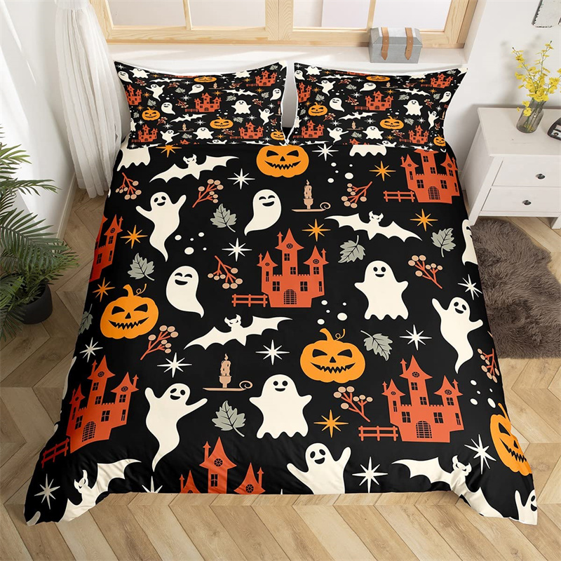 Pumpkin Tree Halloween Bed Set