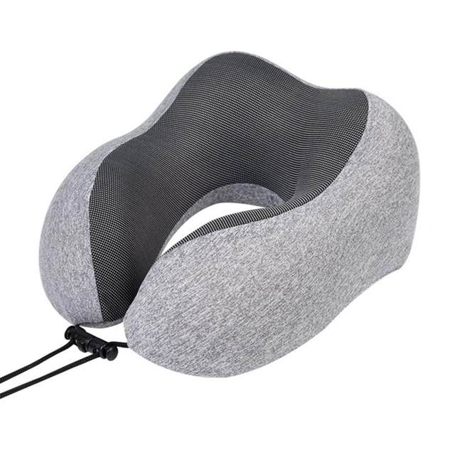 Electric Neck Massager,With Heat Vibration Memory Foam Pillow,Multifunction  Protable U-shaped Memory Foam Pillow,Travel Pillows - AliExpress