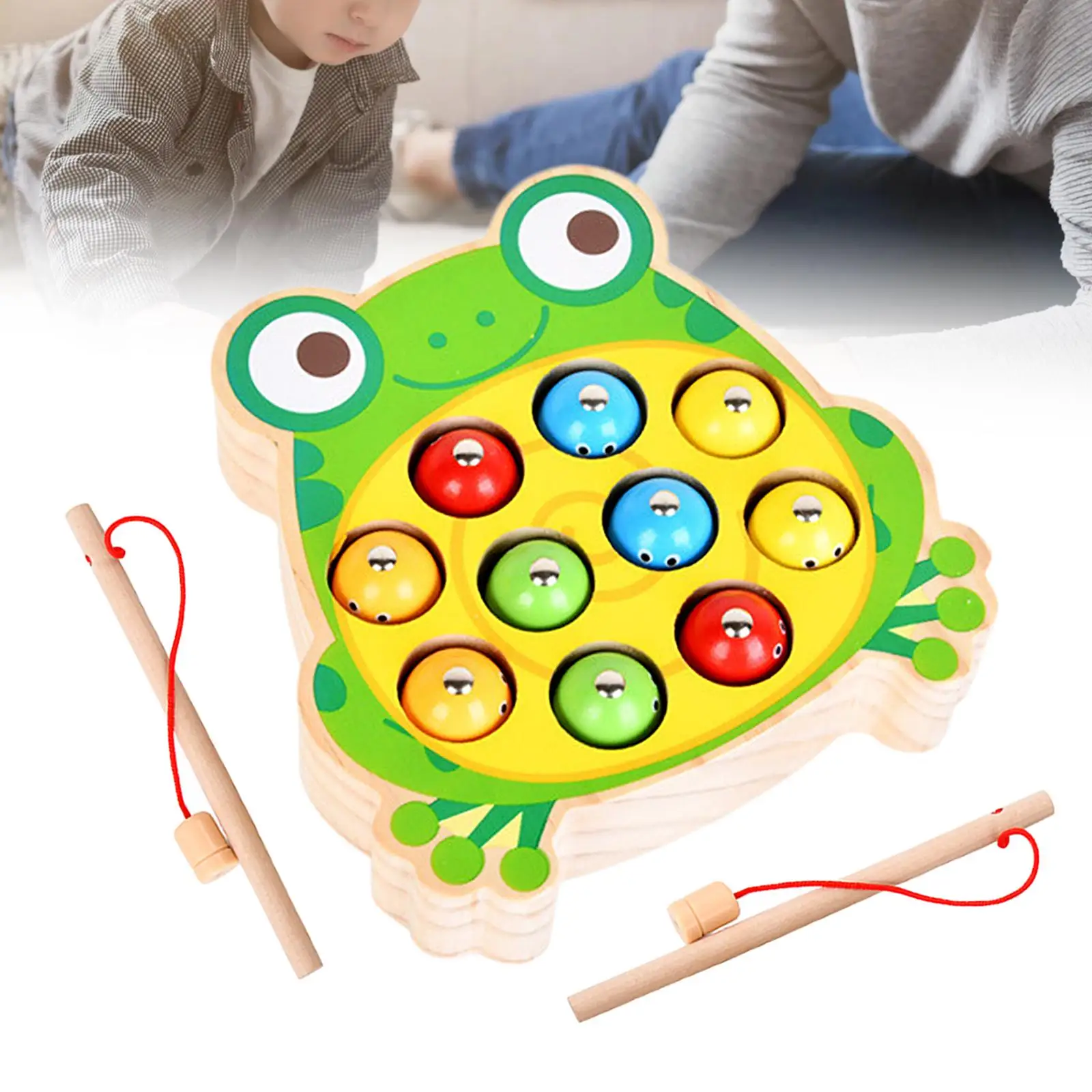 Magnetic Fishing Toys Early Learning Teaching Aids for 3+ Years Old Kids