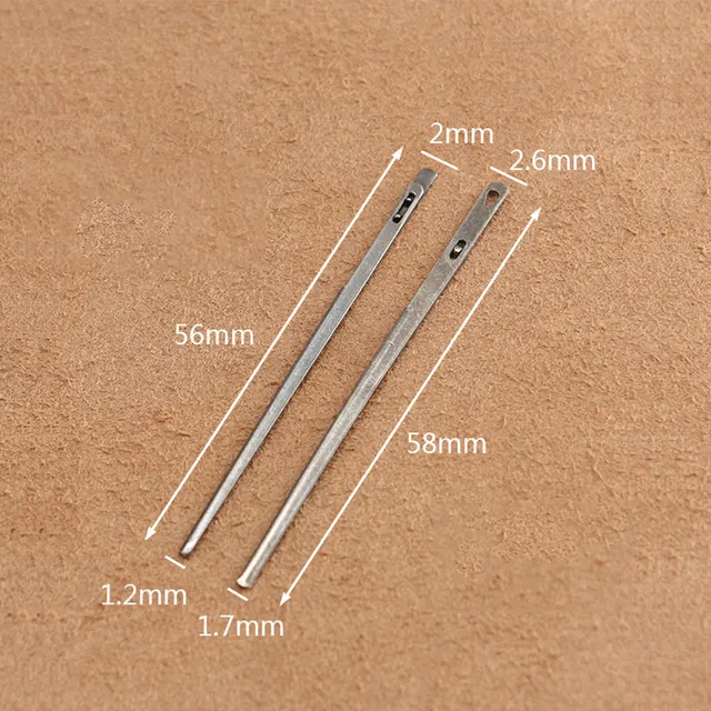 27pcs Leather Sewing Needles Assorted Sizes Hand Stitching Embroidery  Needles with Needle Threader 